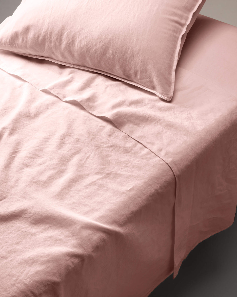 Sheet Linen Blush