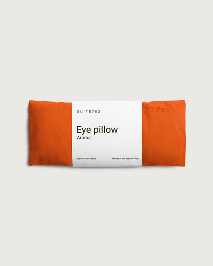 Oreiller pour les yeux Aroma Coquelicot Orange