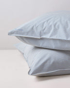 Kussensloop Set Katoen Streep Blue Ecru - SUITE702