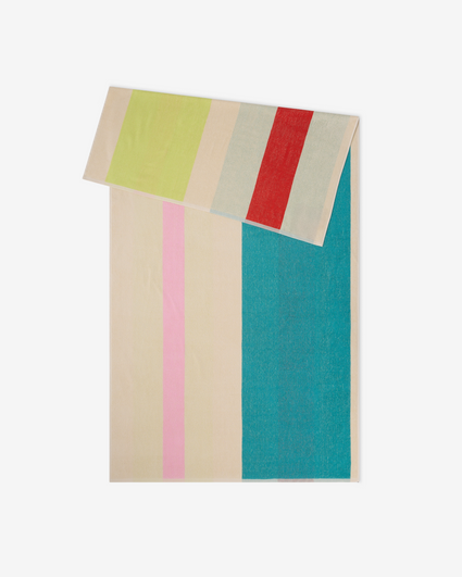 Strandlaken Pink Turquoise Lime Red - SUITE702