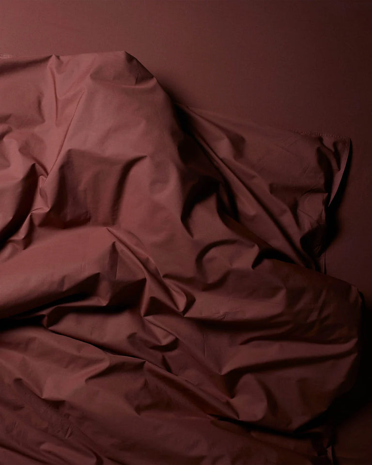 Bettwäsche-Set Baumwolle Brique Red - SUITE702