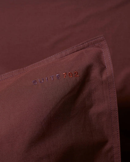 Bettwäsche-Set Baumwolle Brique Red - SUITE702