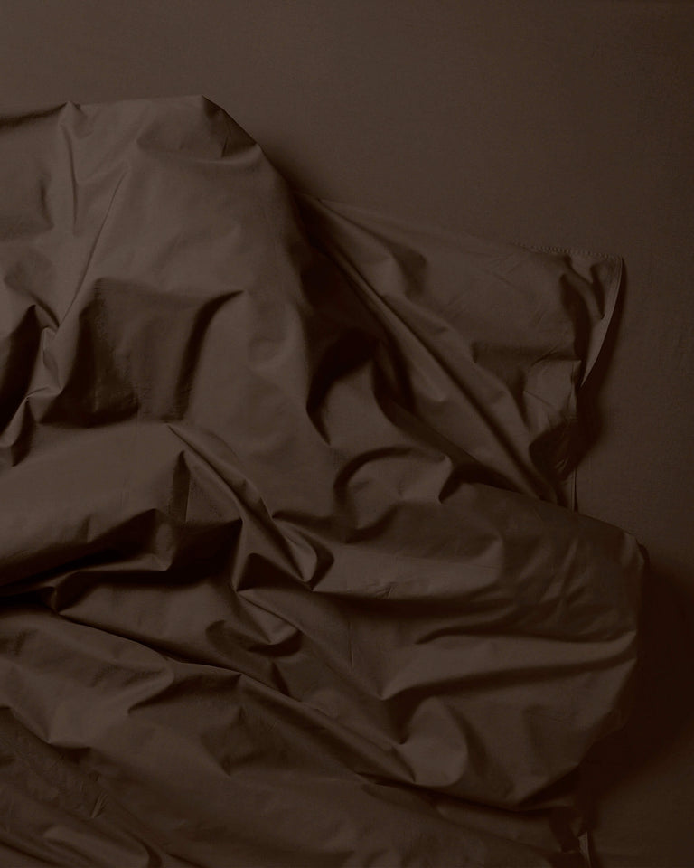 Beddengoed Set Katoen Coffee Brown - SUITE702