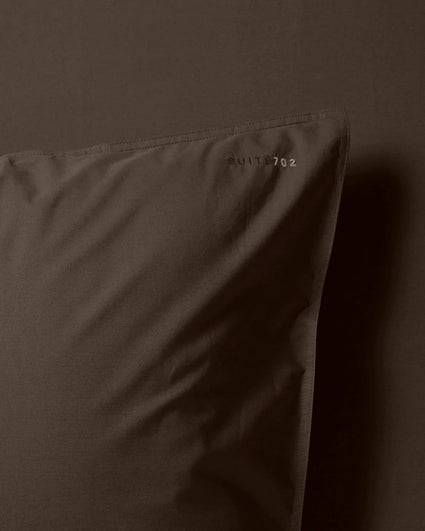 Bettwäsche-Set Baumwolle Coffee Brown - SUITE702