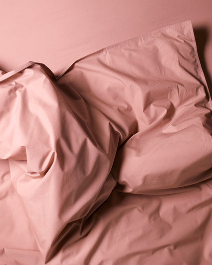 Housse De Couette Set Coton Dusty Rose - SUITE702