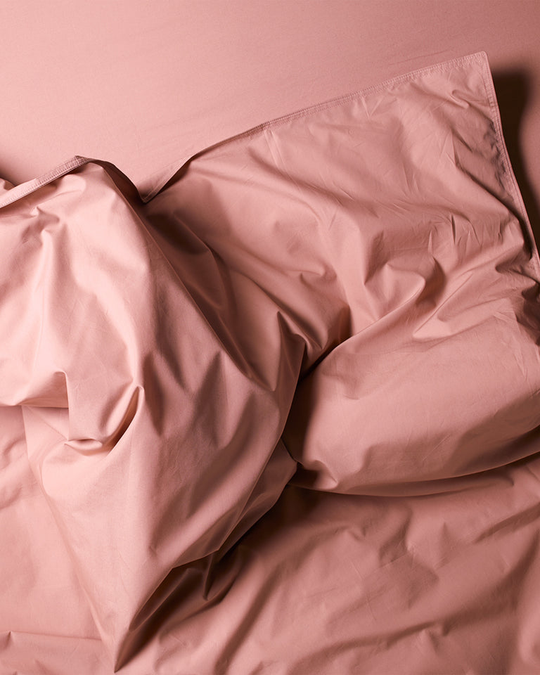 Housse De Couette Set Coton Dusty Rose - SUITE702
