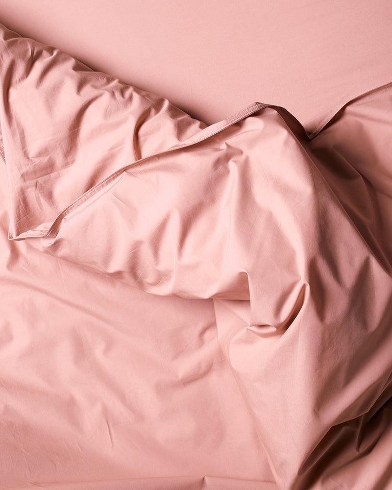 Housse De Couette Set Coton Dusty Rose - SUITE702