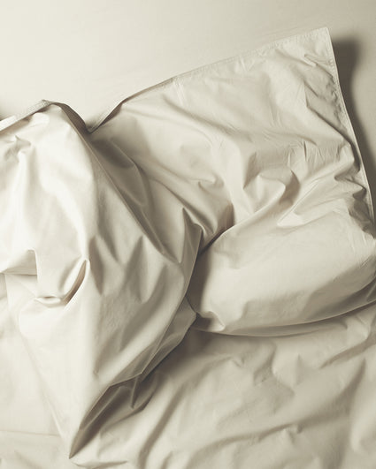Housse De Couette Set Coton Ecru - SUITE702