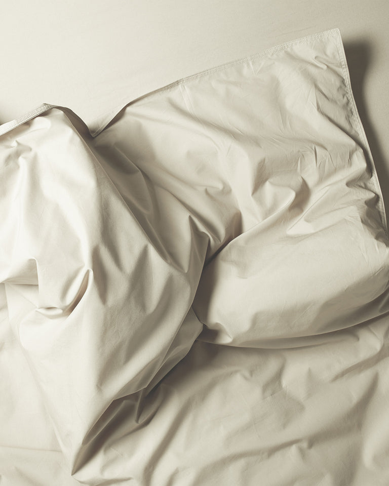 Housse De Couette Set Coton Ecru - SUITE702