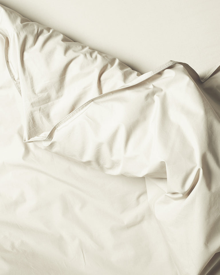Housse De Couette Set Coton Ecru - SUITE702