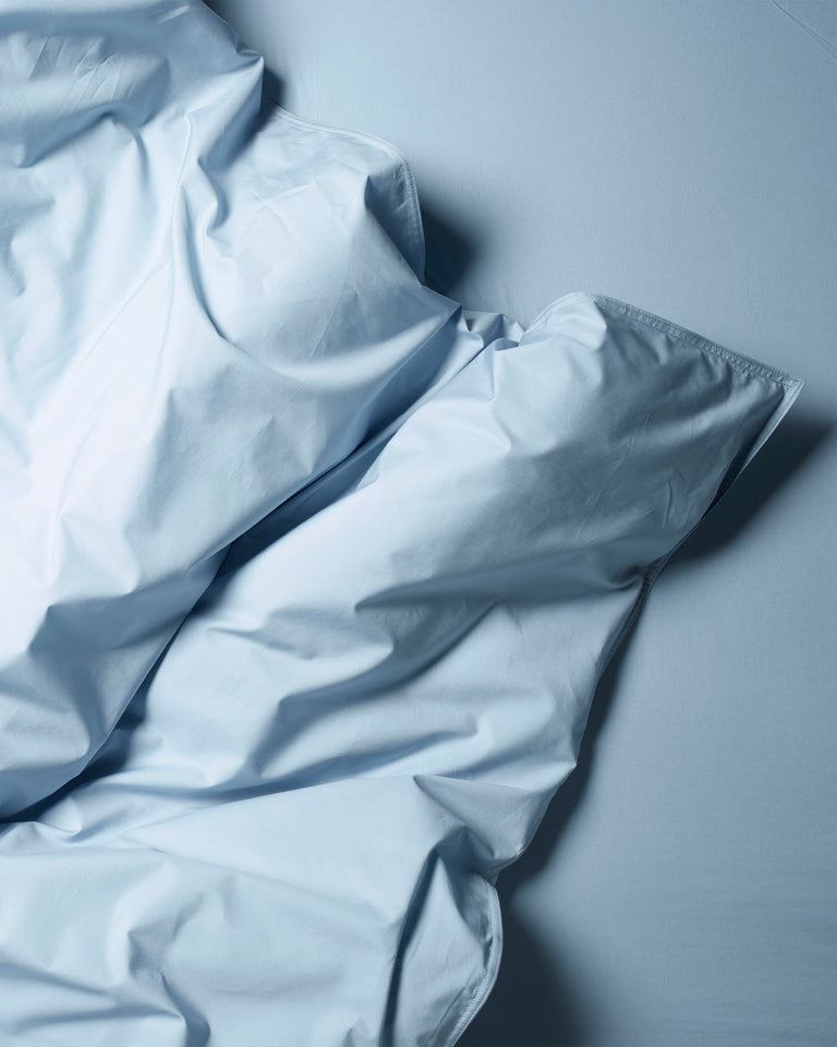 Housse De Couette Set Coton Sky Blue - SUITE702