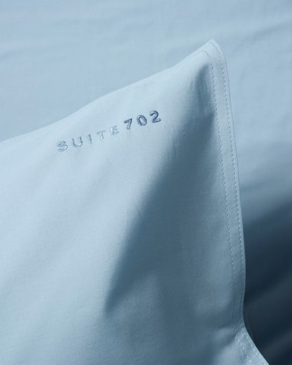 Housse De Couette Set Coton Sky Blue - SUITE702