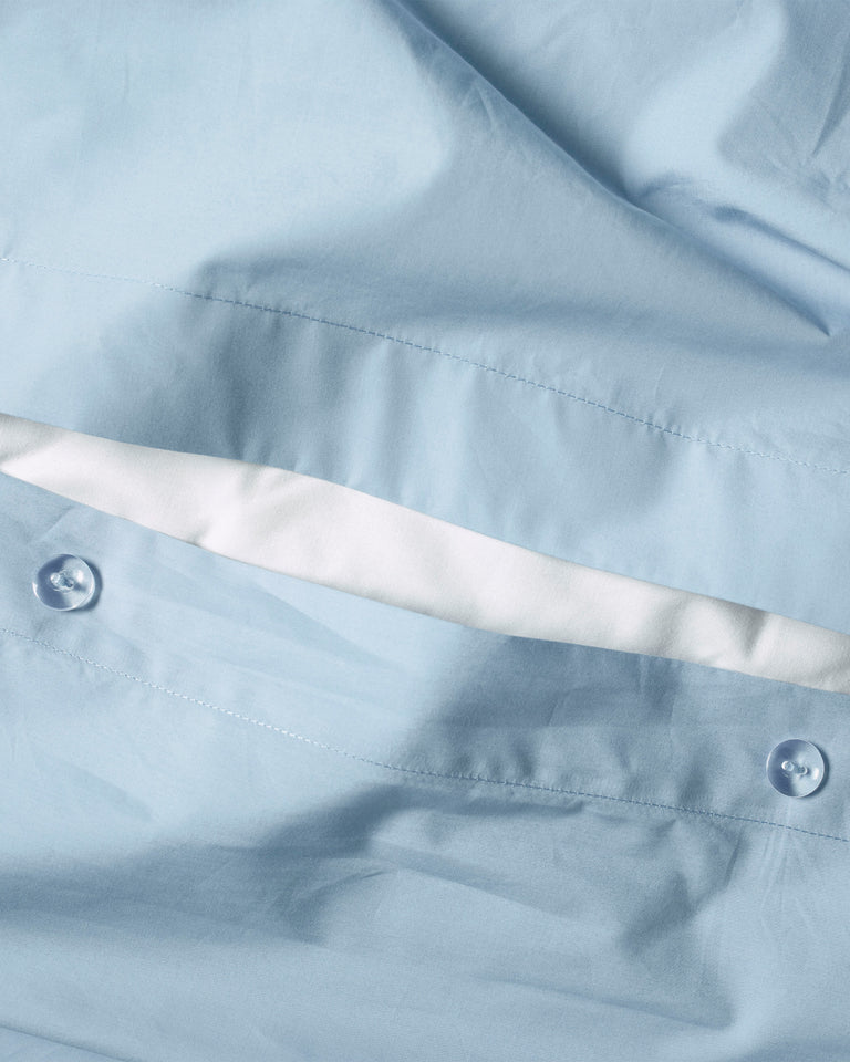 Housse De Couette Set Coton Sky Blue - SUITE702