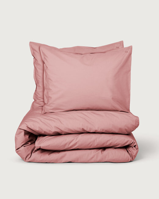 Beddengoed Set Katoen Dusty Rose
