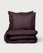Beddengoed Set Katoen Plum Noir