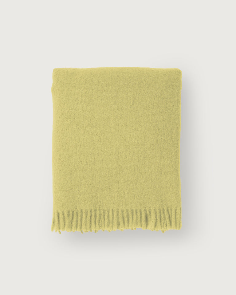 Mohair Plaid Cloud Butter Bean - SUITE702