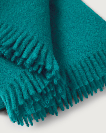 Mohair Plaid Cloud Turquoise - SUITE702