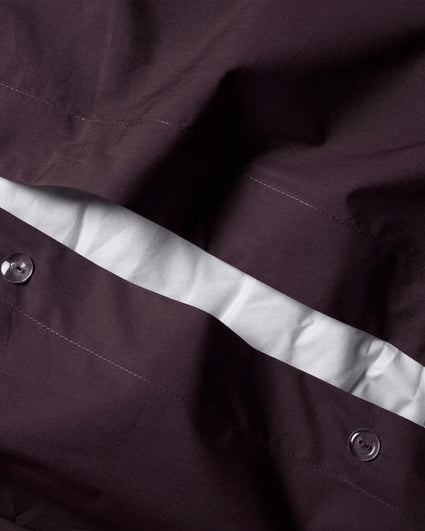 Parure de Lit Coton Plum Noir