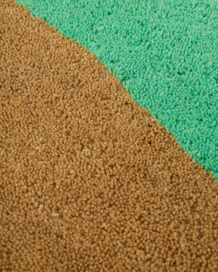 Vloerkleed Wol Eclipse Camel Mint - SUITE702