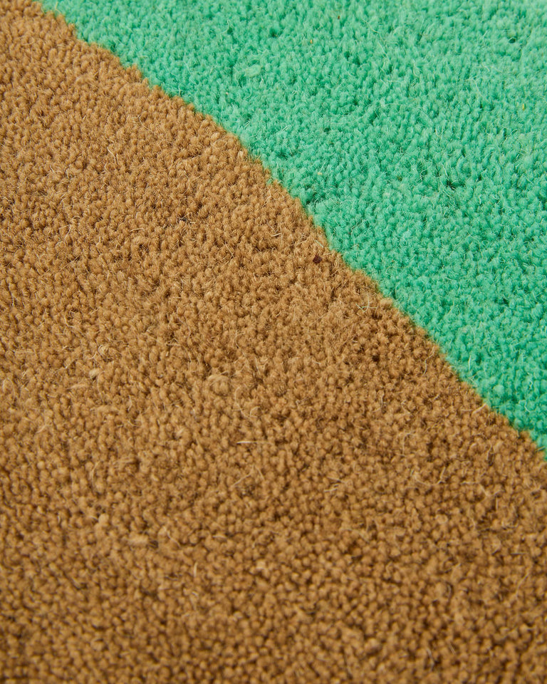 Vloerkleed Wol Eclipse Camel Mint - SUITE702