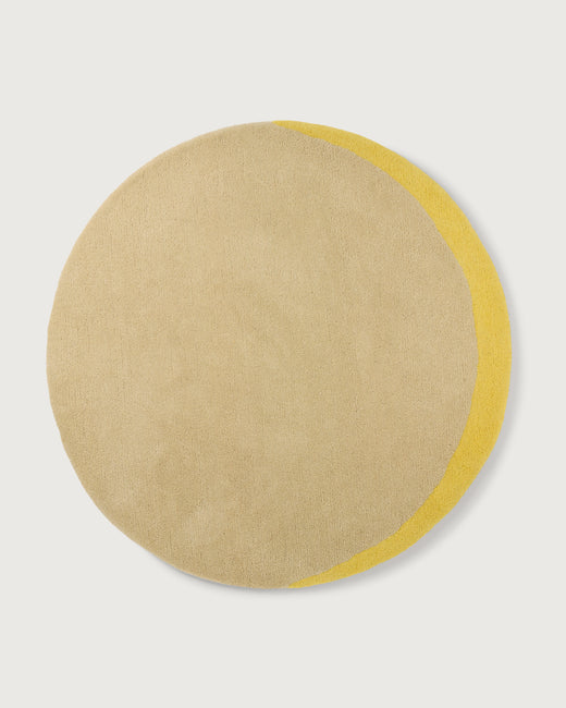 Vloerkleed Wol Eclipse Oatmeal Butter Yellow - SUITE702