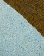 Vloerkleed Wol Eclipse Sky Blue Dark Olive - SUITE702