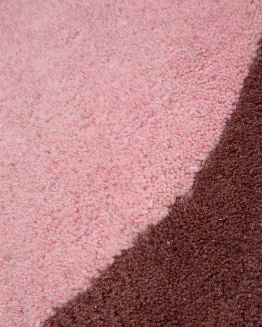 Teppich aus Wolle Eclipse Oval Blush Cocoa