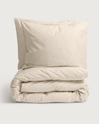 Bedding Set Satin Ecru