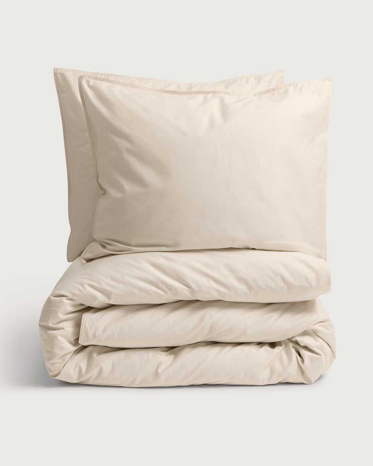 Bedding Set Satin Ecru