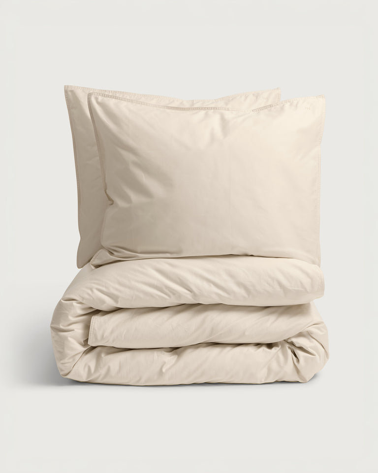 Bedding Set Satin Ecru