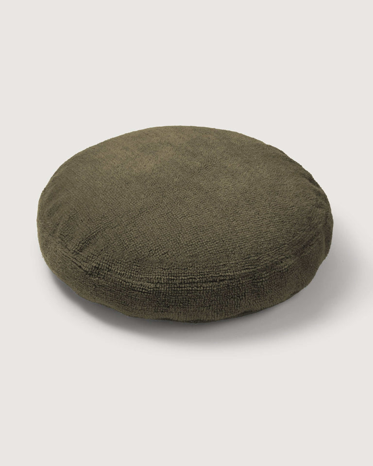 Really bigDOT Pillow cover Furry Dark Olive