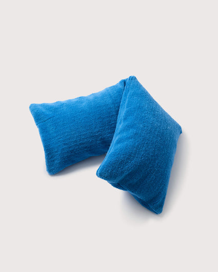 bedMATE Pillow cover Furry Brilliant Blue