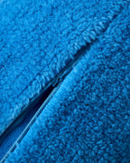 bedMATE Pillow cover Furry Brilliant Blue