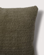bedMATE Pillow cover Furry Dark Olive