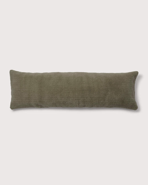 bedMATE Pillow cover Furry Dark Olive