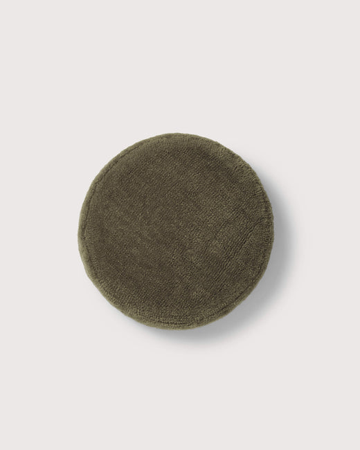 bigDOT Pillow cover Furry Dark Olive