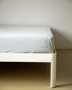 Hoeslaken Katoen Streep Blue Ecru - SUITE702