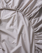 Hoeslaken Katoen Streep Brown Ecru - SUITE702