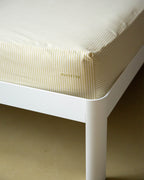 Hoeslaken Katoen Streep Lemon Ecru - SUITE702