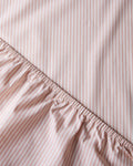 Hoeslaken Katoen Streep Peach Ecru - SUITE702