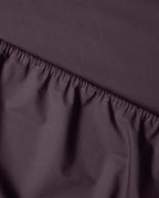 Hoeslaken Katoen Plum Noir