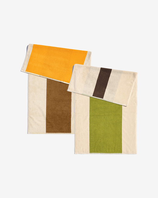 Handdoeken Set Sunny Yellow Brown (2 st.) - SUITE702