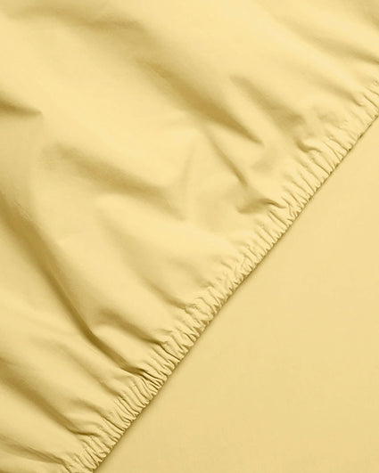 Hoeslaken Katoen Butter Yellow - SUITE702