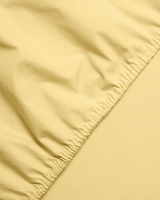 Hoeslaken Katoen Butter Yellow - SUITE702