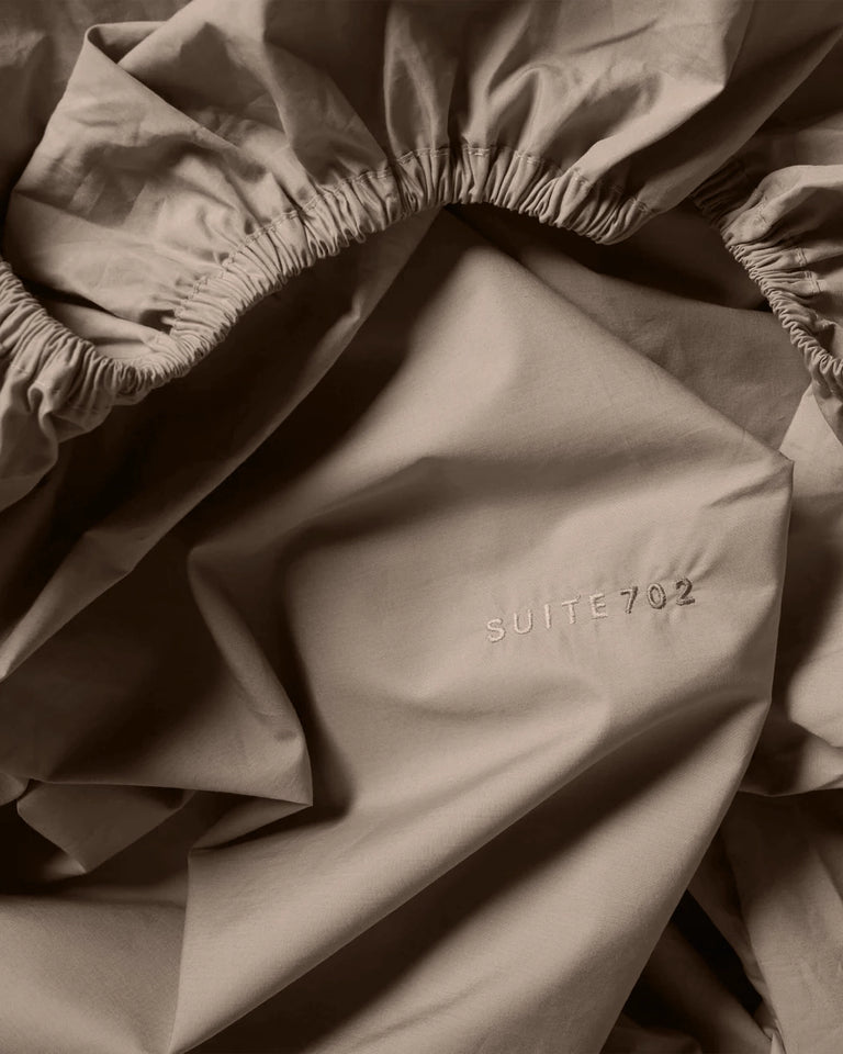 Hoeslaken Katoen Camel - SUITE702