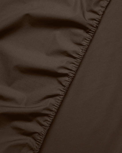 Hoeslaken Katoen Coffee Brown - SUITE702