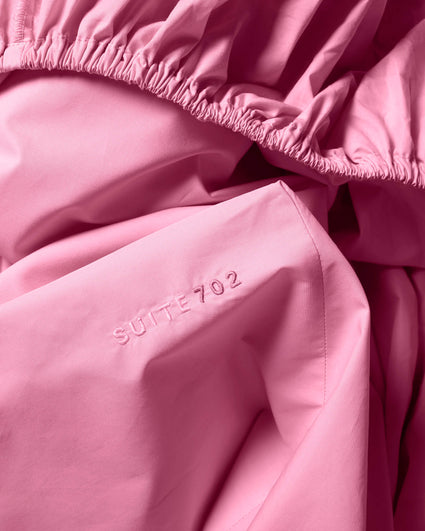 Hoeslaken Katoen Pink Candy - SUITE702