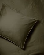 Bettwäsche-Set Satin Khaki Green