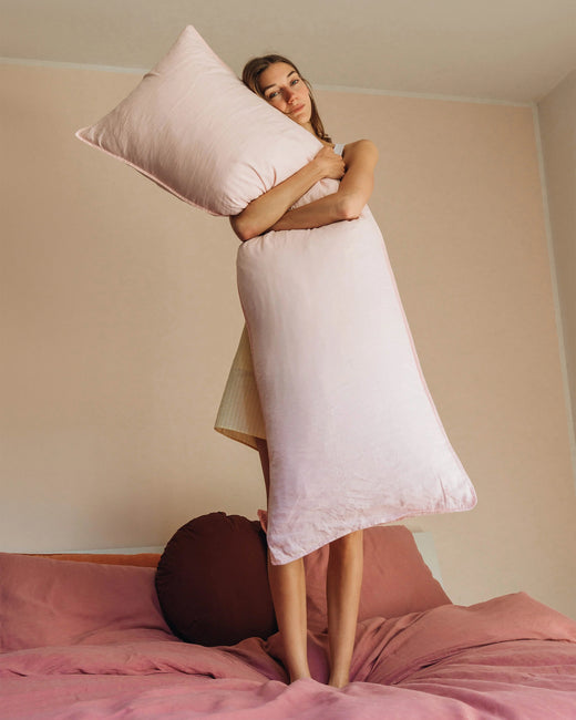 bedMATE Sloop Linnen Shell Pink