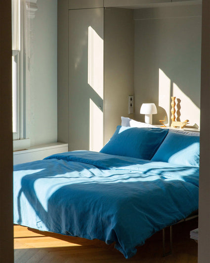 Parure de lit Lin True Blue